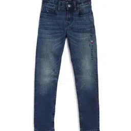Tommy Hilfiger Boys Blue Solid Jeans-picture-11