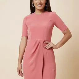 Globus Pink Slim Fit Shift Dress image 1
