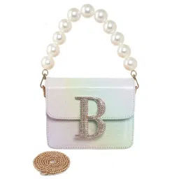 Esbeda Multicolor Textured Small Sling Handbag image 1