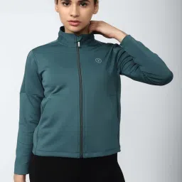 Van Heusen Green Regular Fit Jacket image 1