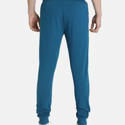 Puma Teal Cotton Joggers image 2