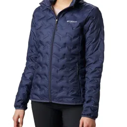 Columbia Navy Logo Print Jacket image 1
