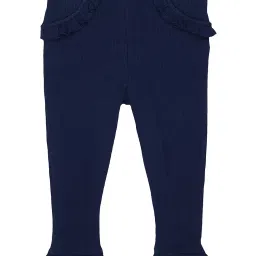 Mothercare Kids Navy Solid Leggings image 1