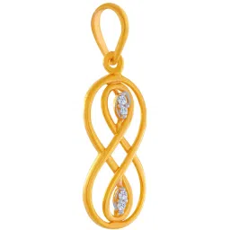 P.C. Chandra Jewellers 14 kt Gold Pendant without Chain image 3
