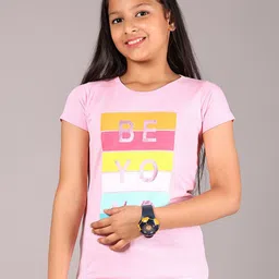 V-Mart Girls Printed T-shirt-image-95