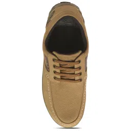 Woodland Men's Camel Derby Shoes image 3