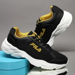 Fila Men's RALA Black Running Shoes image 1