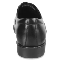 Mochi Men's Black Oxford Shoes image 5