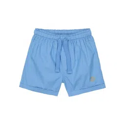 Mothercare Kids Blue Solid Shorts image 1