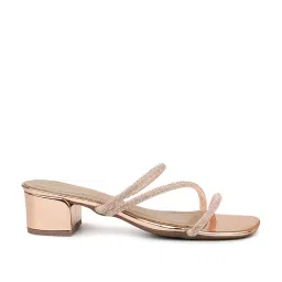 Inc.5 Women's Rose Gold Casual Sandals image 1