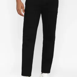 American Eagle Black Cotton Regular Fit Jeans image 1