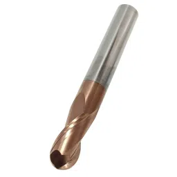 Geefun 65 HRC 4 Flute 4 mm Shank Dia 1x4x4x50 mm Ball Nose Carbide End Mill-picture-18