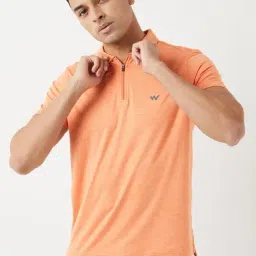 Wildcraft Coral Cotton Regular Fit Texture Polo T-Shirt-image-19