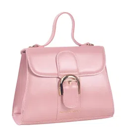 Giordano Carnival Pink Solid Medium Handbag image 5