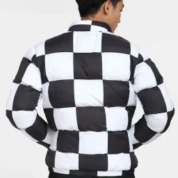 Jack & Jones White & Black Regular Fit Quilted Jacket image 2