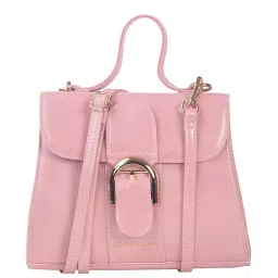 Giordano Carnival Pink Solid Medium Handbag image 1