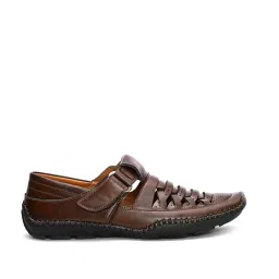 Giorgio Men's Brown Fisherman Sandals image 2