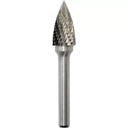 REWO Tree Pointed Shape Diamond Tip Carbide Rotary Cutter, Shank Size 6 mm, Body Diameter 12 mm-picture-47