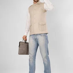 Wintage Sleeveless Nehru Jacket image 2