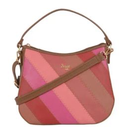 Baggit Mud PVC Color Block Hobo Handbag-picture-27