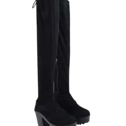 Shoetopia Kids Black Casual Boots image 3