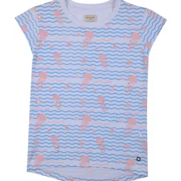 Gini & Jony Kids Multicolor Printed Top image 1