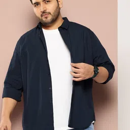 Sztori Plus Size Pure Cotton Shirt-image-61
