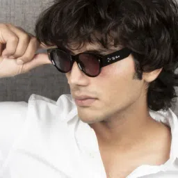 Ted Smith Pink Round UV Protection Unisex Sunglasses-picture-33