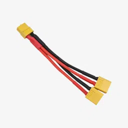 XT60 Connector 1 Female to 2 Male Parallel Connection Cable image 1