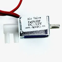 FA0520F 12V DC 2-position 3-way Small Mini Electric Solenoid Valve for Air / Gas image 2