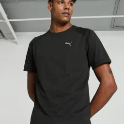 Puma Performance Running Black Regular Fit Sports T-Shirt-image-81