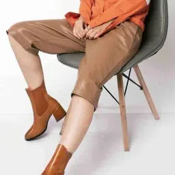 Saint G Women's Reagan Tan Chelsea Boots-image-35