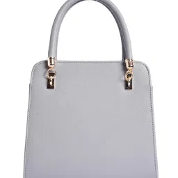 Lino Perros Grey Solid Handbag image 3