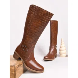 CLOG LONDON Women Tan Casual Boots image 2