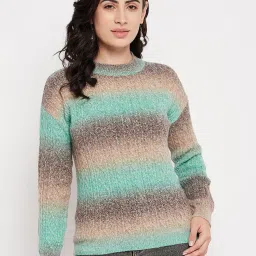 MADAME Multicolor Ombre Sweater image 1