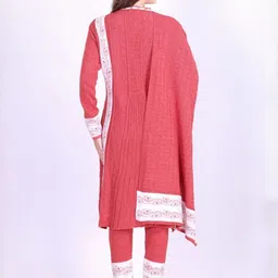 TRUDO Women Regular Kurta with Churidar & With Dupatta image 3