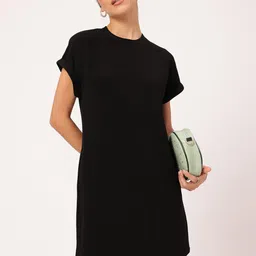 DressBerry Confident Comfy Extended Sleeves Mini Dress-picture-38