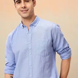 Mast & Harbour Men Standard Cotton Linen Casual Shirt-picture-38