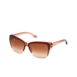 Tom Ford Women UV Protected Half Rim Cateye Sunglasses FT0457 67 74F-picture-30