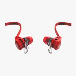 Nu Republic Jaxx M Wired Earphones with Mic (Red) image 3