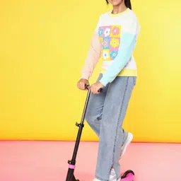 Nauti Nati Girls Printed Sweatshirt image 5