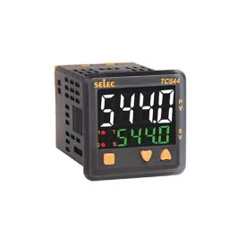 Selec 4+4 Digits 7 Segment LED Dual Display Panel Mount Temperature Controller 48x48 mm, TC544-CT-picture-48