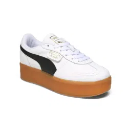Puma Palermo Elevata Women Leather White Sneakers-image-14