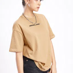 glitchez Urban Cool Minimal Printed Oversized T-shirt image 5