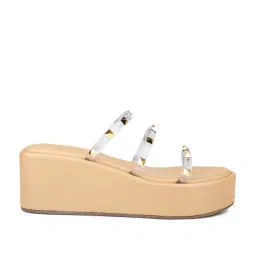 Inc.5 Women's Beige Casual Wedges image 1