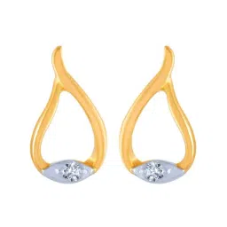 P.C. Chandra Jewellers 18 kt Gold & Diamond Earrings-picture-31