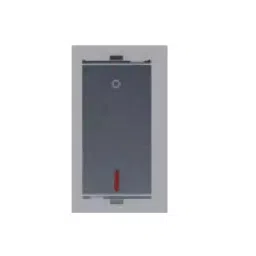 Anchor Penta Modular 1 Module 25 A 1 Way Switch with Neon Black 65025B-picture-25
