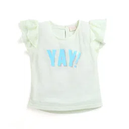 Tiny Girl Girls Green Printed Top-picture-36
