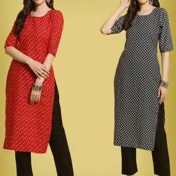 Ethnic basket Women Multi Kurtas-picture-20