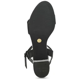 Bata Women's Black Ankle Strap Sandals image 4